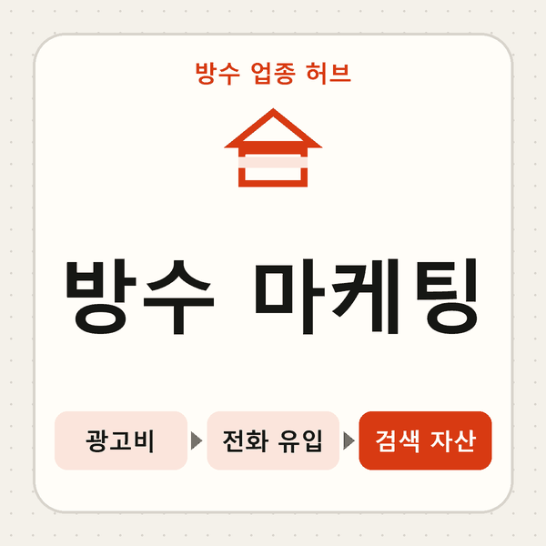 방수 마케팅