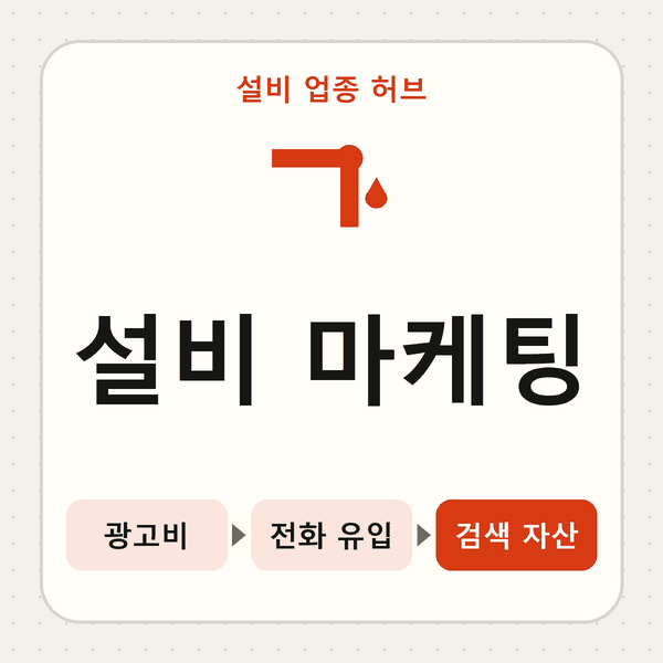 설비 마케팅